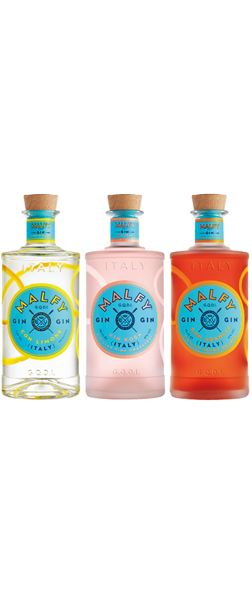 Buy Malfy Gin con Rosa 41% 1L online at a great price