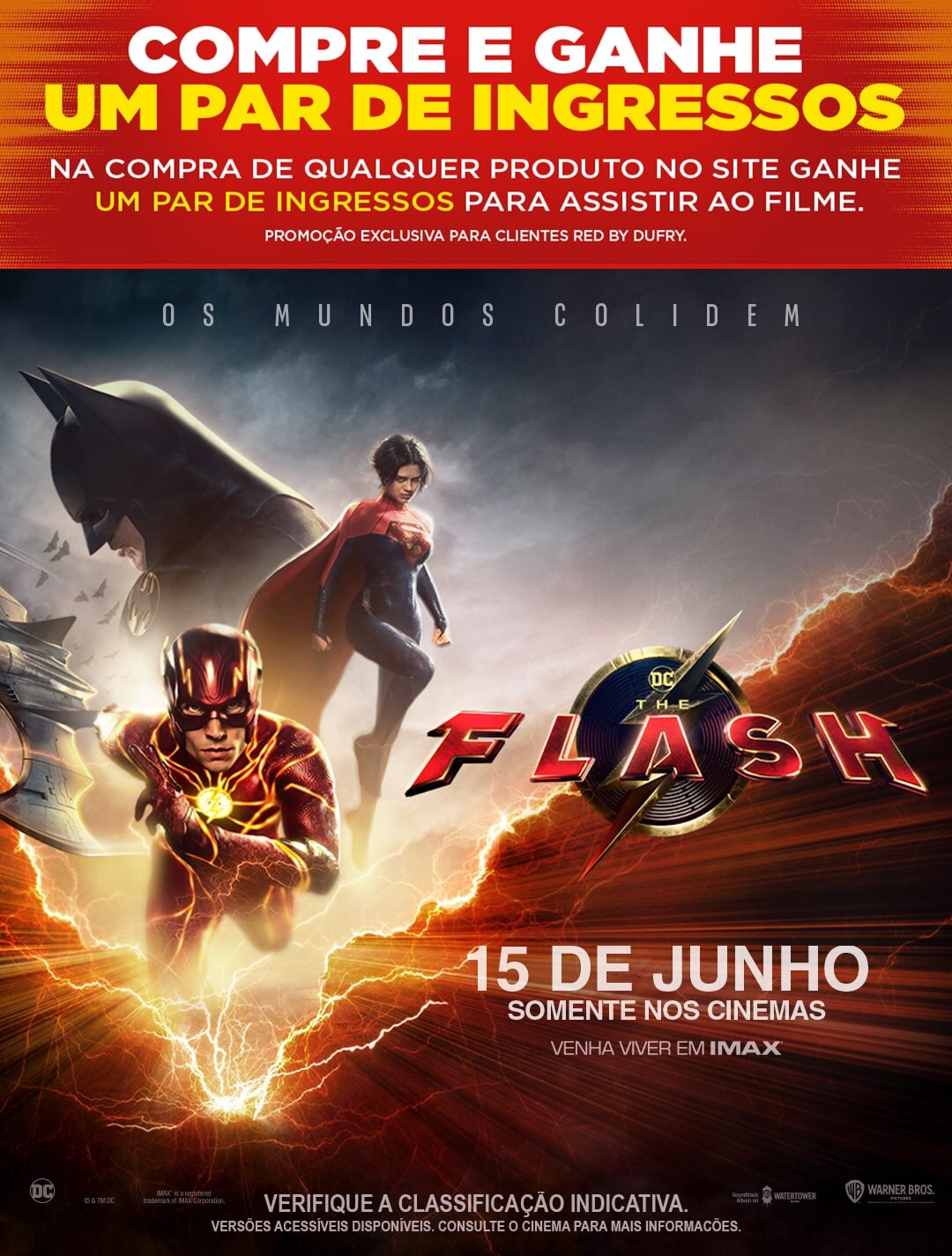 The Flash - Ganhe um par de ingressos, red 2 onde assistir